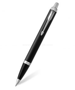 PARKER IM Ballpoint Pen Black CT - ปากกาลูกลื่นป๊ากเกอร์ ไอเอ็ม แบล็ค ซีที สีดำคลิปเงิน