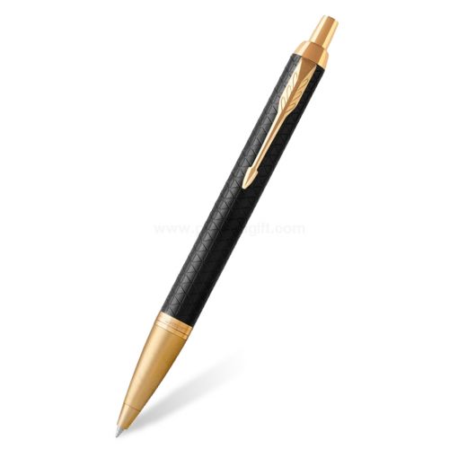 PARKER IM Premium Ballpoint Pen Black GT - ปากกาลูกลื่นป๊ากเกอร์ ไอเอ็มพรีเมี่ยม แบล็ค จีที สีดำคลิปทอง