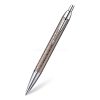 PARKER IM Premium Ballpoint Pen Vacumatic Brown Shadow CT - ปากกาลูกลื่นป๊ากเกอร์ ไอเอ็มพรีเมี่ยม วาคูเมติก บราวน์ ชาโดว์ ซีที สีน้ำตาลคลิปเงิน