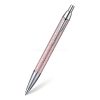 PARKER IM Premium Ballpoint Pen Vacumatic Pink Pearl CT - ปากกาลูกลื่นป๊ากเกอร์ ไอเอ็มพรีเมี่ยม วาคูเมติก พิงค์เพิร์ล ซีที สีชมพูคลิปเงิน