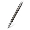 PARKER IM Premium Rollerball Pen Deep Gun Metal Chiselled CT - ปากกาโรลเลอร์บอลป๊ากเกอร์ ไอเอ็มพรีเมี่ยม ดีพกัน เมทัล ชิเซิล ซีที สีเทาดำคลิปเงิน