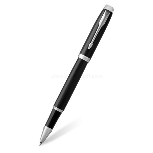 PARKER IM Rollerball Pen Black CT - ปากกาโรลเลอร์บอลป๊ากเกอร์ ไอเอ็ม แบล็ค ซีที สีดำคลิปเงิน