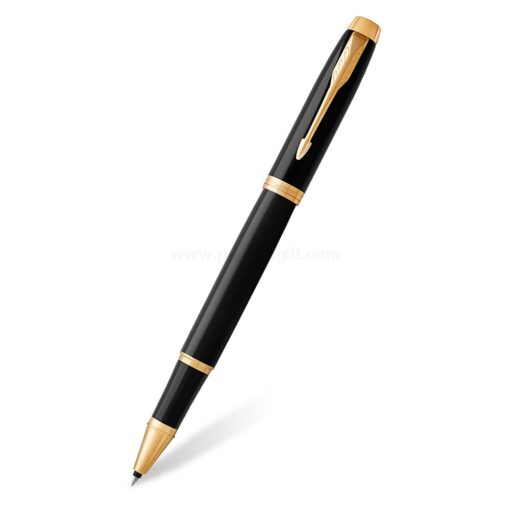 PARKER IM Rollerball Pen Black GT -ปากกาโรลเลอร์บอลป๊ากเกอร์ ไอเอ็ม แบล็ค ซีที สีดำคลิปทอง