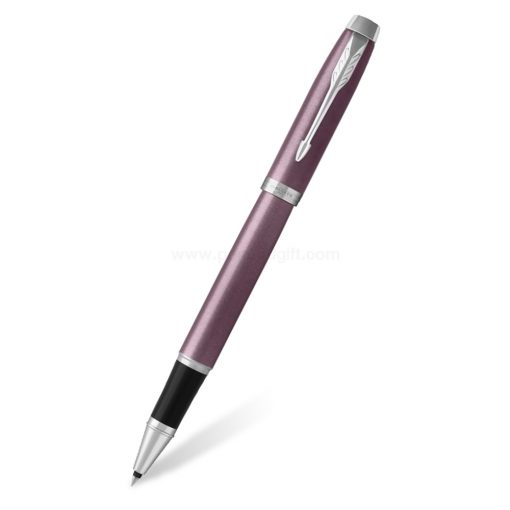 PARKER IM Rollerball Pen Light Purple CT - ปากกาโรลเลอร์บอลป๊ากเกอร์ ไอเอ็ม ไลท์ เพอร์เพิล ซีที สีม่วงอ่อนคลิปเงิน