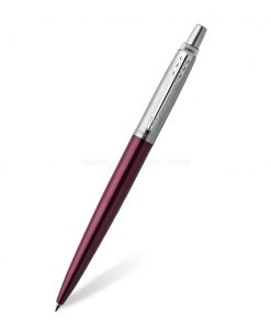 PARKER Jotter Ballpoint Pen Portobel Purple CT - ปากกาลูกลื่นป๊ากเกอร์ จ็อตเตอร์ พอร์ทโทเบลโล่ ซีที สีม่วงพอร์ทโทเบลโล่คลิปเงิน