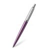 PARKER Jotter Ballpoint Pen Victoria Violet CT - ปากกาลูกลื่นป๊ากเกอร์ จ็อตเตอร์ วิคตอเรีย ไวโอเลต ซีที สีม่วงวิคตอเรียไวโอเลตคลิปเงิน