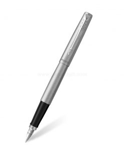 PARKER Jotter Fountain Pen Stainless Steel CT - ปากกาหมึกซึมป๊ากเกอร์ จ็อตเตอร์ สแตนเลสสตีล ซีที สแตนเลสสตีลคลิปเงิน