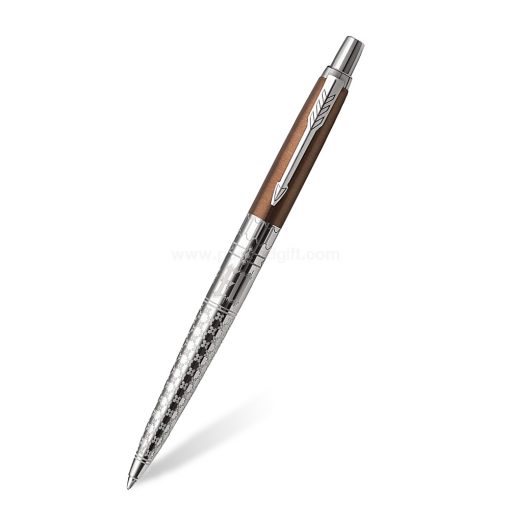 PARKER Jotter Ballpoint Pen London Achitecture Special Edition Bronze Gothic CT - ปากกาลูกลื่นป๊ากเกอร์ จ็อตเตอร์ ลอนดอน สเปเชียล อิดิชั่น บรอนซ์ โกธิก ซีที สีน้ำตาลโกธิก คลิปเงิน