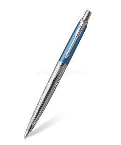 PARKER Jotter Ballpoint Pen London Achitecture Special Edition Skyblue Modern CT - ปากกาลูกลื่นป๊ากเกอร์ จ็อตเตอร์ ลอนดอน สเปเชียล อิดิชั่น สกายบลู โมเดิร์น ซีที สีน้ำเงินสกายบลู คลิปเงิน