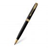 PARKER Sonnet Ballpoint Pen Matte Black Lacquer GT - ปากกาลูกลื่นป๊ากเกอร์ ซอนเน็ต แมทแบล็ค แล็ค จีที สีดำด้านคลิปทอง