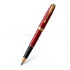 PARKER Sonnet Rollerball Pen Intense Red Lacquer GT - ปากกาโรลเลอร์บอลป๊ากเกอร์ ซอนเน็ต อินเทนส์ เรด แล็ค จีที สีแดงคลิปทอง