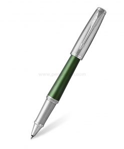 PARKER Urban Premium Rollerball Pen Green CT - ปากกาโรลเลอร์บอลป๊ากเกอร์ เออร์เบิน พรีเมี่ยม กรีน ซีที สีเขียวคลิปเงิน