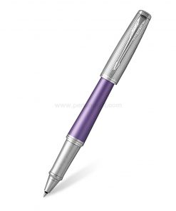 PARKER Urban Premium Rollerball Pen Violet CT - ปากกาโรลเลอร์บอลป๊ากเกอร์ เออร์เบิน พรีเมี่ยม ไวโอเลต ซีที สีม่วงไวโอเลตคลิปเงิน