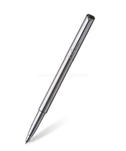 PARKER Vector Rollerball Pen Stainless Steel - ปากกาโรลเลอร์บอลปาร์กเกอร์ เวคเตอร์ สแตนเลสสตีล สีเงิน