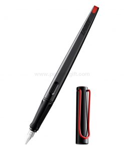 LAMY Joy Black with Red Clip Fountain Pen-1