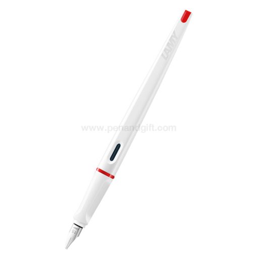LAMY Joy White with Red Clip Fountain Pen Special Edition 2019