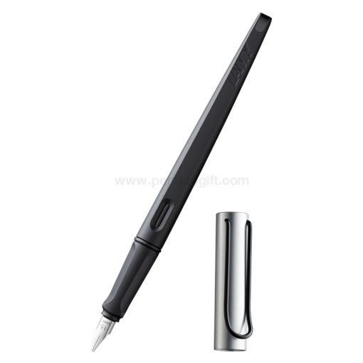 Lamy Joy Calligraphy Fountain Pen Black Body Aluminum Cap-1